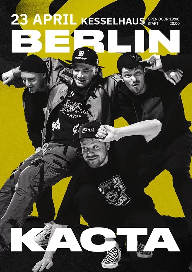 КАСТА в Berlin 23 April 2024 Kesselhaus buy ticket at the best price